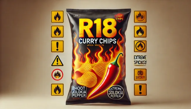 14 students in Japan hospitalized after a spicy snack mishap! Discover the fiery details and safety warnings of the 'R18 Curry Chips'.