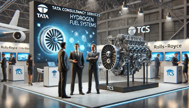 Tata Consultancy Services and Rolls-Royce expand their partnership to advance hydrogen fuel technology, aiming for sustainable aviation and zero-carbon solutions.