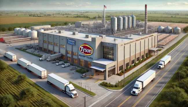 Tyson Foods, Inc. to sell its Vienna, Georgia poultry complex to House of Raeford Farms, aiming to optimize its network while ensuring continued local employment.