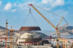 Installation of the lower part of the outer containment at Akkuyu NPP's Power Unit No. 1 completed, marking a major milestone in Turkey's first nuclear power plant project.