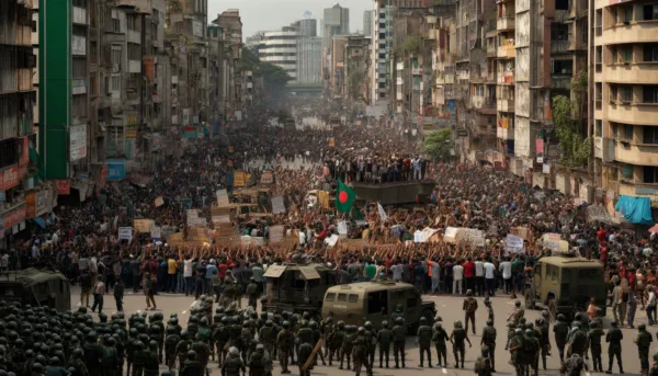 Bangladesh on edge: PM Sheikh Hasina resigns and escapes as protesters overrun Presidential residence