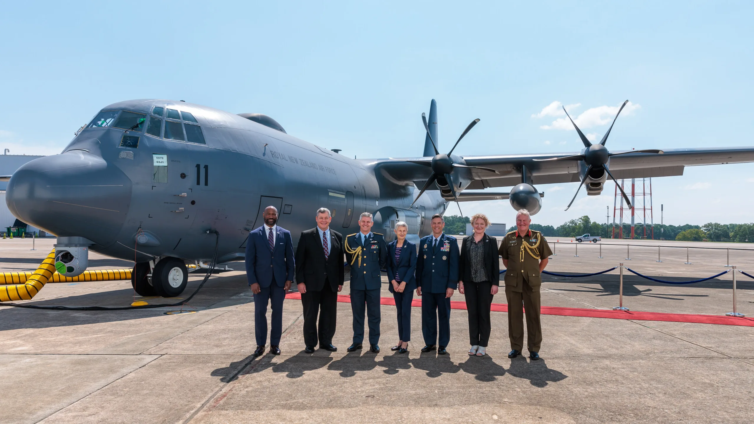 Lockheed Martin unveils next-generation C-130J Super Hercules for New Zealand