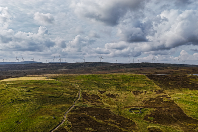 SSE’s Viking Wind Farm in Shetland, the UK’s most productive onshore wind farm, powers up to half a million homes