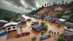 Tragic floods and landslides in Thailand leave 22 dead, affecting 30,000 households.