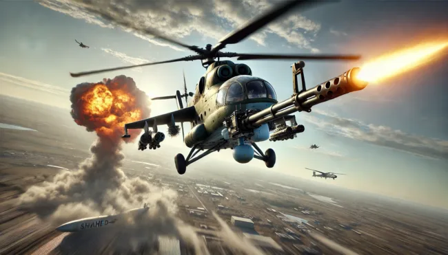 Ukrainian Mi-8 helicopters are transforming aerial combat by downing Russian Shahed drones.