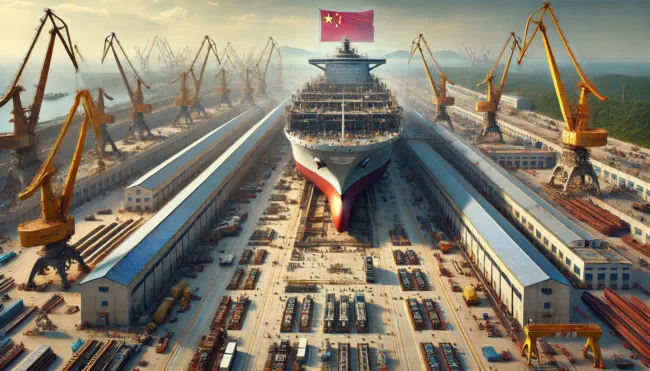 Chinese shipbuilding giants set to merge to create world's largest shipbuilder