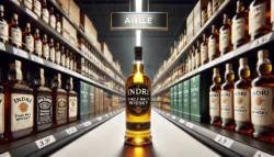 The globally acclaimed Indri Single Malt Indian Whisky, now available at 79 Tesco stores in England for £45.