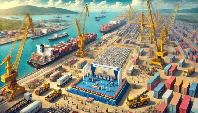 The ₹76,000 crore Vadhavan Port project aims to transform India’s trade and economic landscape.