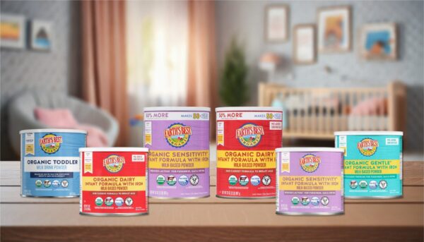 Earth's Best Organic Infant Formula fully restocked nationwide
