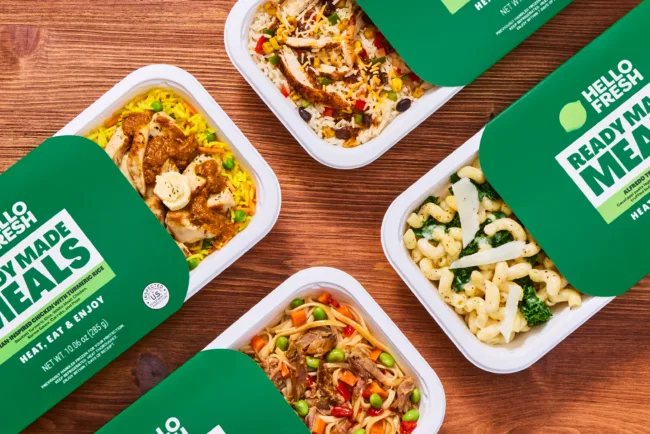 HelloFresh introduces chef-crafted Ready Made Meals, ready to enjoy in just three minutes.