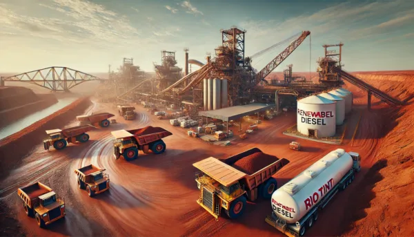 Rio Tinto’s first renewable diesel trial in Pilbara successfully reduced carbon emissions and explored biofuel adoption in mining.