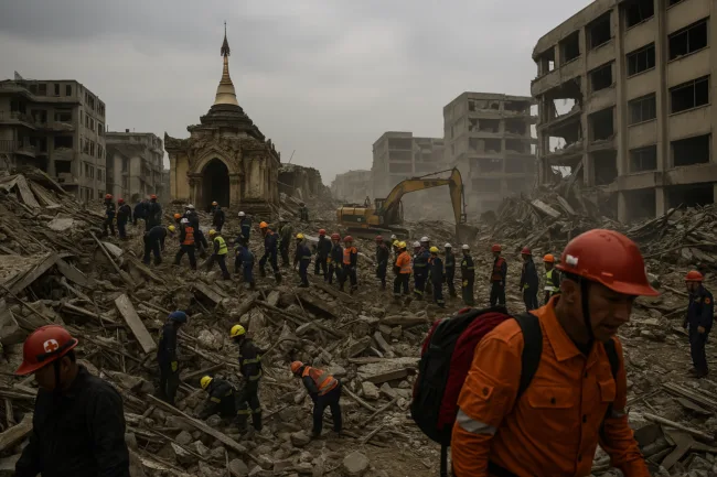 Death toll climbs as Myanmar and Thailand reel from devastating 7.7-magnitude earthquake