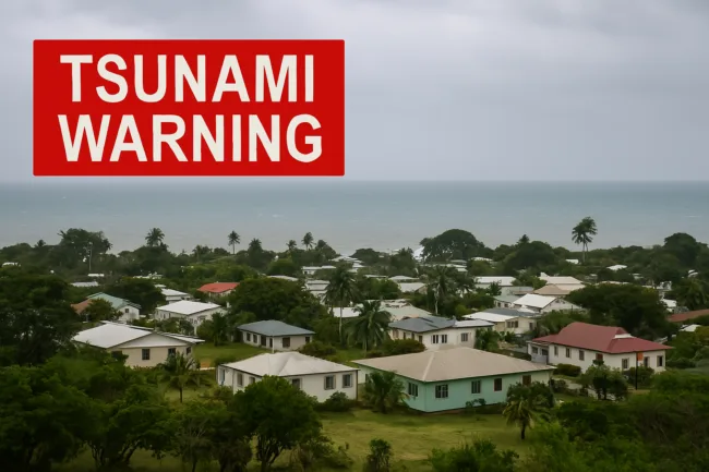Tsunami Fears as 7.1 Magnitude Earthquake Strikes Near Tonga