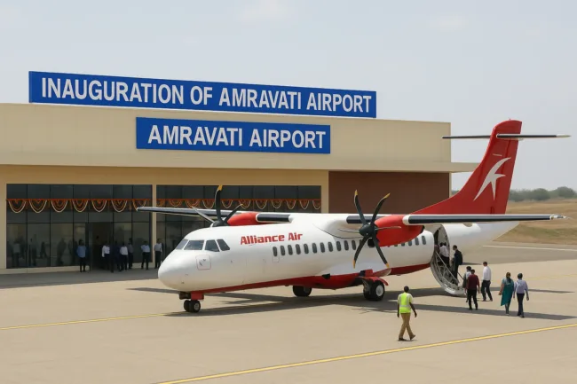 Representative image: Amravati Airport opens to public with first commercial flight under UDAN scheme