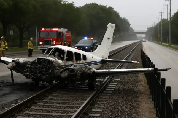 Representative image: Small plane crash near Boca Raton airport kills three, disrupts rail and road traffic