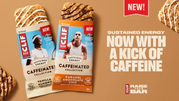 CLIF BAR launches caffeinated energy bar range co-created with athletes to boost workout performance