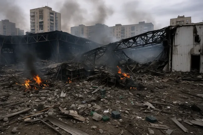 Representative image: Indian pharma warehouse in Kyiv reportedly hit during Russian drone strike