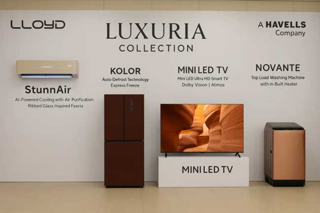 Lloyd’s new Luxuria range brings AI-powered cooling, mood lighting, and luxury design—while tripling AC output to meet surging demand