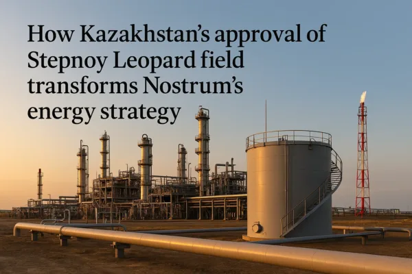 Kazakhstan Ministry approval of Nostrum’s Stepnoy Leopard full-field development opens new production era