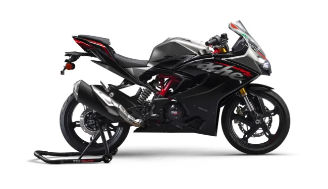 TVS Motor launches upgraded Apache RR 310 with new features and track-inspired design