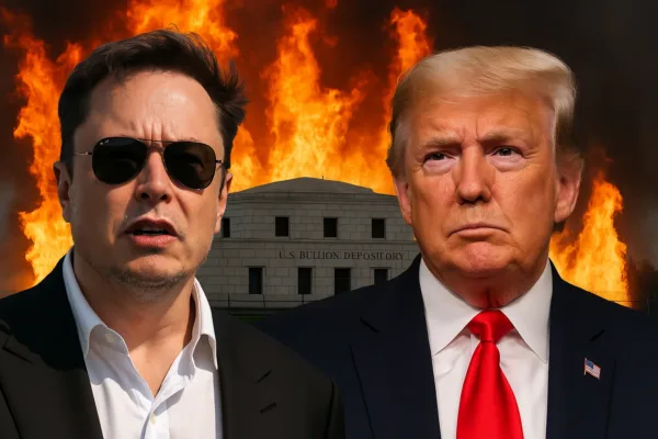 Trump and Musk revive Fort Knox gold conspiracy, sparking online frenzy and institutional distrust
