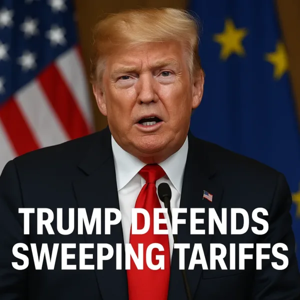 Trump stands firm on sweeping tariffs as global markets plunge and trade tensions escalate