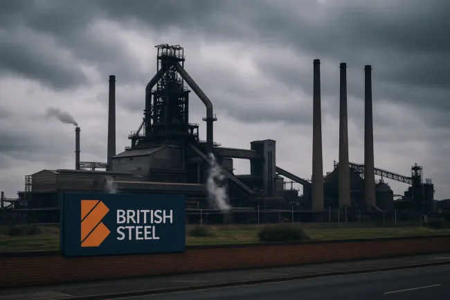 Representative image: UK Government intervenes to prevent closure of Scunthorpe steelworks amid threat from Chinese ownership