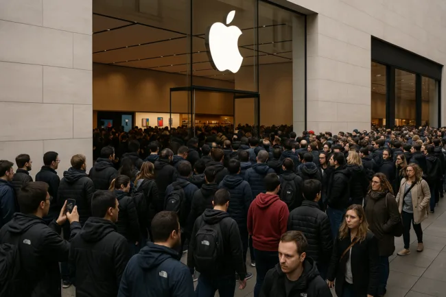 Representative image: Apple users rush to upgrade iPhones before Trump’s new China tariffs push prices higher