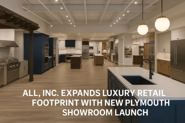 ALL, Inc. expands luxury retail footprint with grand Plymouth showroom launch