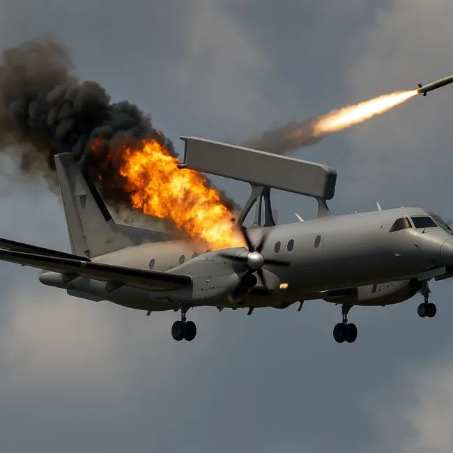 Representative image: India Downs Pakistani AWACS Jet Amid Rising Border Tensions