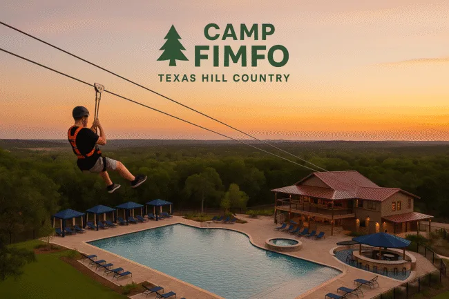 Camp Fimfo Texas Hill Country launches Zipline and Hilltop pool attractions to elevate outdoor resort experience