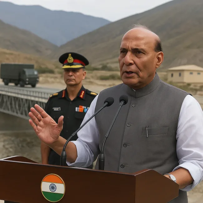 Representative image: Rajnath Singh: Operation Sindoor Demonstrates India’s Right to Respond, No Civilian Harm