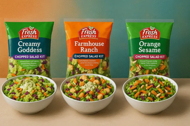 Fresh Express launches three new globally-inspired Chopped Salad Kits for flavor-driven consumers