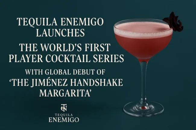Fulham FC star gets his own cocktail! Tequila Enemigo debuts Jiménez Margarita ahead of World Cup