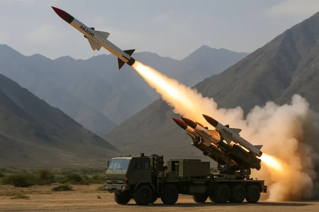 Representative image: India Shoots Down Two Pakistani Fighter Jets Over Srinagar Amid Escalating Cross-Border Tensions