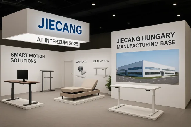 JIECANG unveils Hungary plant and Smart Motion innovations at Interzum 2025 to power Europe’s future furniture