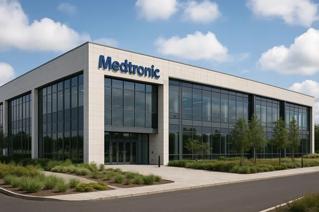 Representative image - Medtronic headquarters in Galway, Ireland — the strategic hub behind the 2025 Diabetes business spin-off, driving the company’s pivot toward high-margin MedTech growth.
