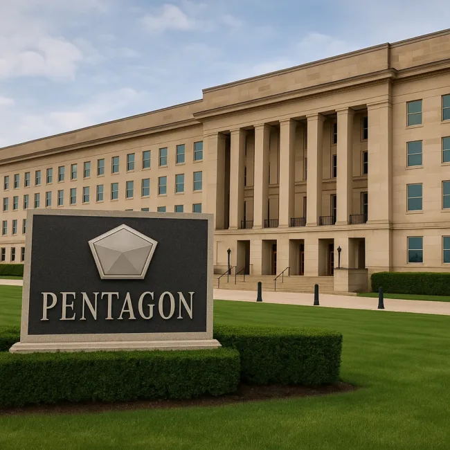 Representative image: The Pentagon in Arlington, Virginia, as the U.S. Department of Defense reevaluates its tech and AI strategy following $5.1 billion in contract cancellations.