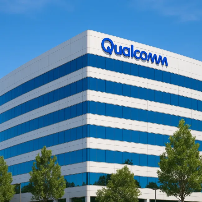 Qualcomm headquarters in San Diego, where the company drives innovation in 5G, AI, automotive, and Snapdragon technologies powering next-gen devices.