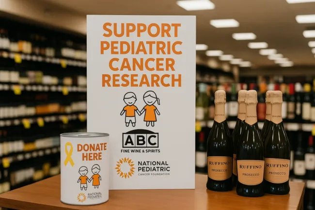 ABC Fine Wine & Spirits extends 14-year collaboration with pediatric cancer foundation in Florida