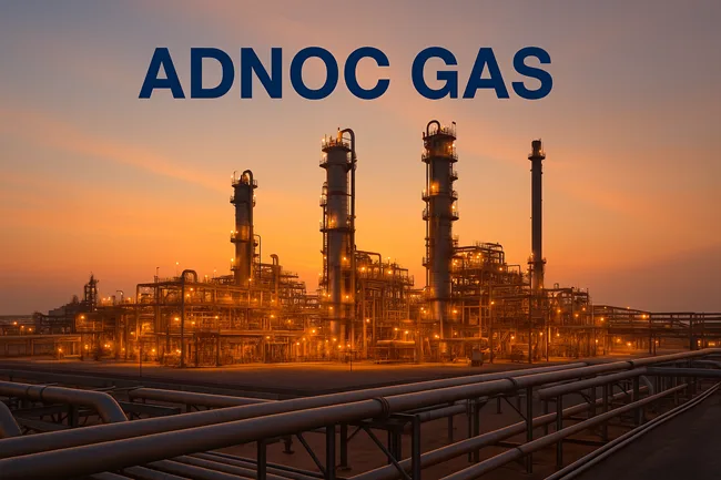 Representative image of Adnoc Gas’ natural gas processing facility in Abu Dhabi, highlighting infrastructure linked to its $5B Rich Gas Development project.