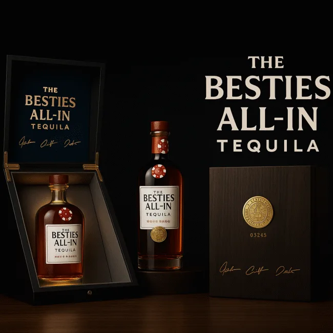 All-In Podcast hosts unveil ultra-premium Besties All-In Tequila in exclusive collectors' launch