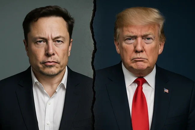 Representative image: Elon Musk Blasts Trump’s Tax and Spending Bill as a “Disgusting Abomination”