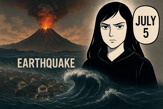 Seismic unease in Japan: The Tokara Islands experienced over 470 earthquakes in a week, adding fuel to a viral July 5 manga prophecy.
