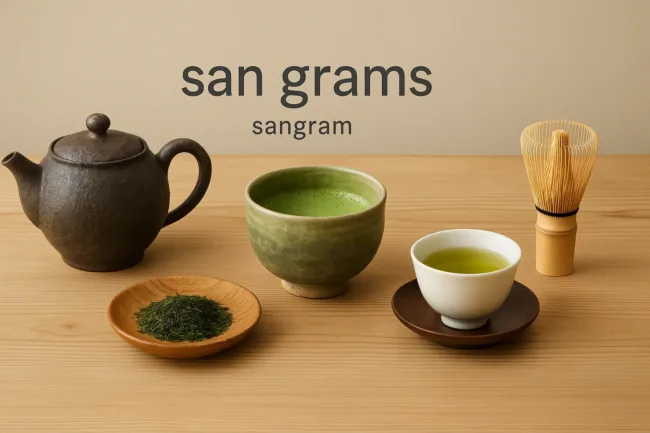 Marumatsu reimagines traditional tea rituals with modern lifestyle experiences through renewed “san grams Sangram” identity