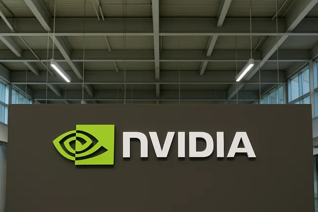 Representative image of NVIDIA’s enterprise AI infrastructure stack, used by banks, hospitals, and public agencies to deploy secure and compliant generative AI models.