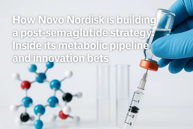 Representative image of Novo Nordisk’s next-generation obesity research highlighting dual agonist therapies like amycretin and CagriSema in metabolic innovation.