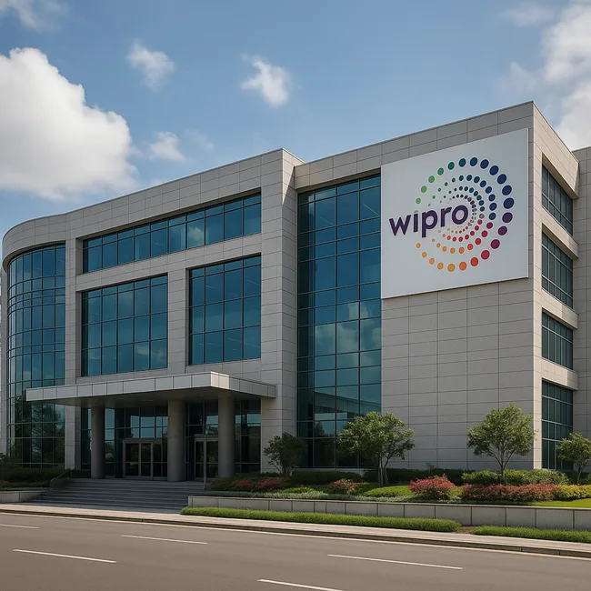 Representative image of Wipro building, reflecting its transformation into a GenAI-powered global IT and consulting firm by mid-2025.