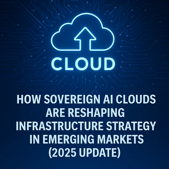 Representative image of sovereign AI cloud infrastructure in 2025, powered by NVIDIA and AMD chips across India, Saudi Arabia, and the UAE for national AI compute.