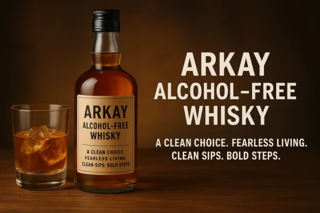 Arkay Alcohol-Free Whisky redefines sober celebration with bold zero-proof innovation in 2025